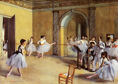 Dance Class at the Opera Edgar Degas